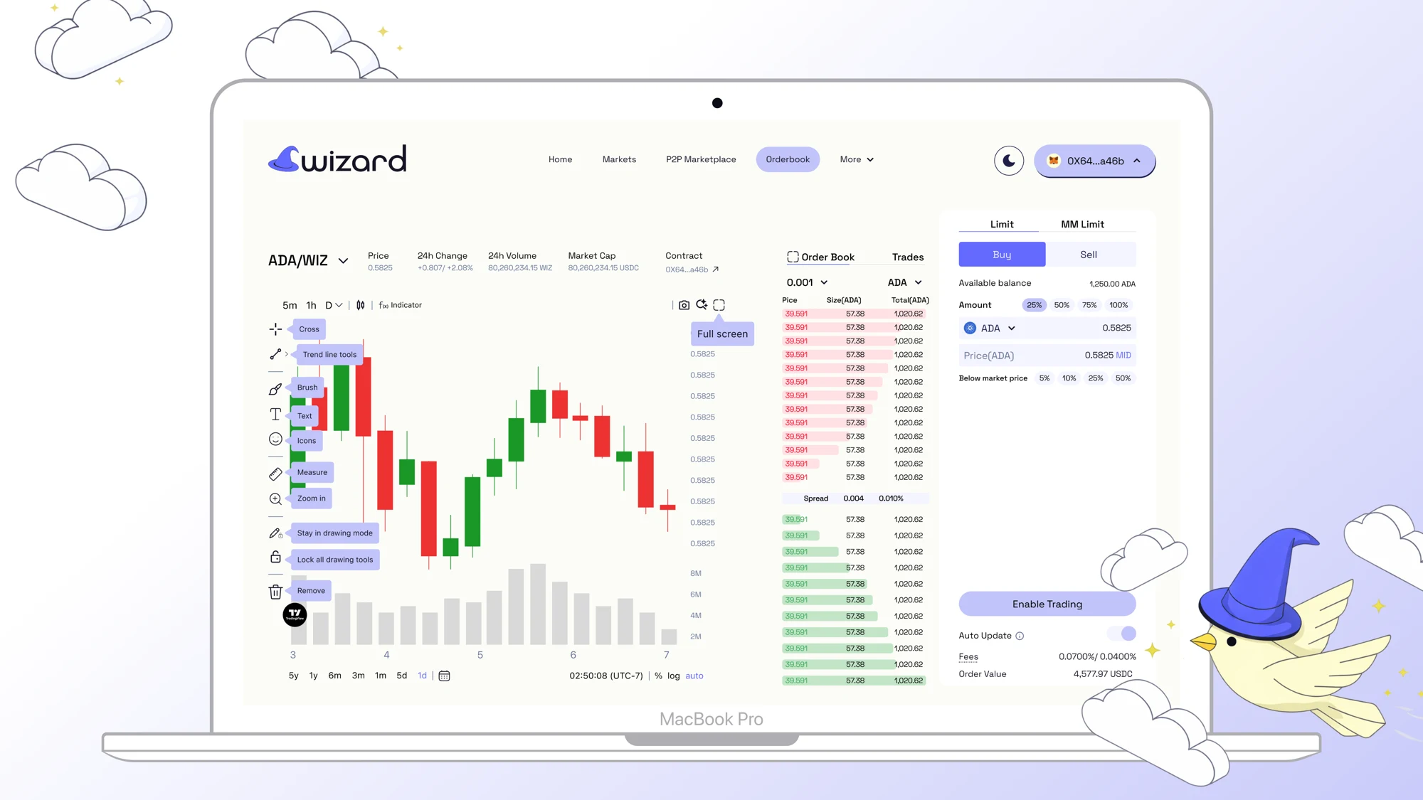 Wizard — Interface details and visual consistency.